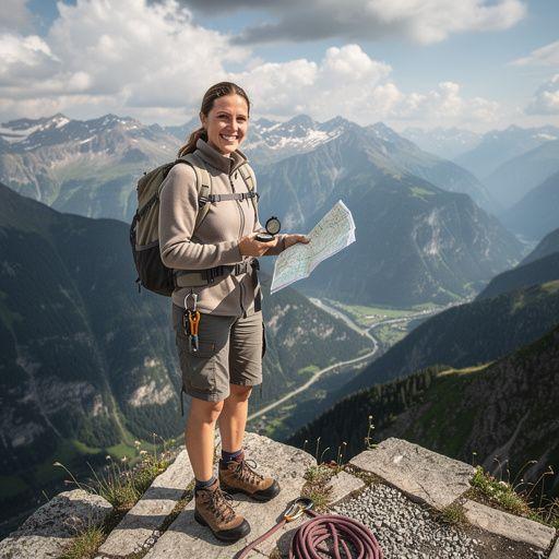 Ein Bild von verschiedenen Feuertechniken, einschließlich Feuerstein und Zunder.